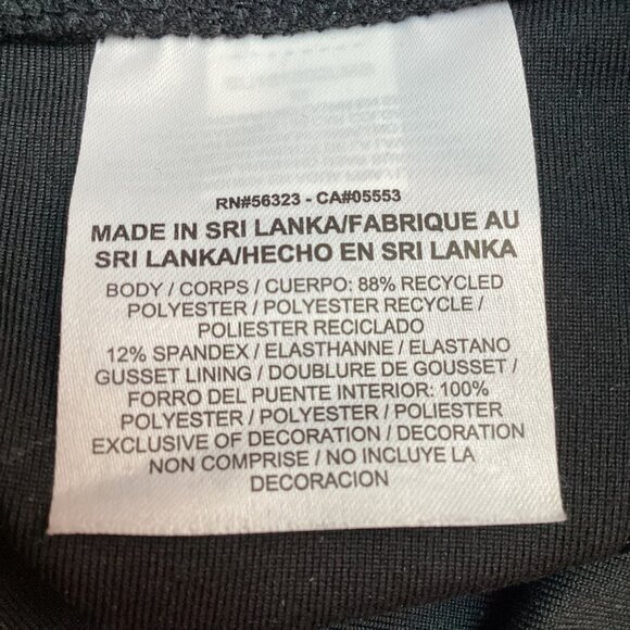 Nike Dri-Fit Womens Medium Legend Pant Recycled Polyester Spandex Black - Picture 10 of 11